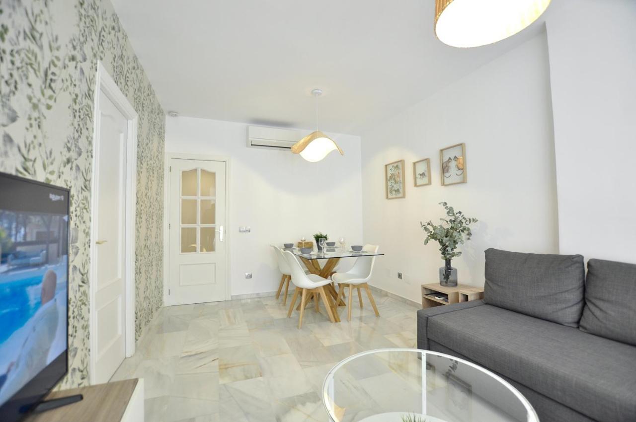 Luminoso Y Coqueto Apartamento Con Jardin Малага Екстериор снимка